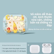 YOUSIDUN | Vỏ Bảo Vệ Trong Suốt cho Apple AirPods 4 AirPods Pro 2 AirPods 3 AirPods 2 Pro Chống Ồn