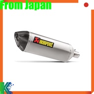 Akrapovic Slip-On Exhaust (Titanium) for VERSYS250X (17) - JMCA Compliantfrom Japan
