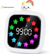 Rechargeable 99-Minute Silent Countdown Timer, Digital Visual Timer for Kids 9 Optional DIY Color St