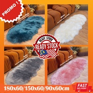 Local Fluffy Shaggy Carpet Runner Rug Bedroom Mat Living Room Carpet