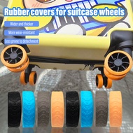 8Pcs Silicone Protectors for Luggage Wheels Elastic Trolley Protector Luggage Wheels