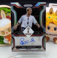 Panini Prizm Scholes 史高斯 /199 足球卡 簽名卡