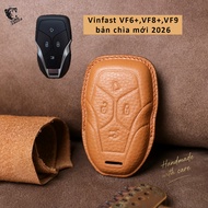 Vinfast VF9, VF6+, VF8+ electric car key case new version Togo VIN-D4 leather