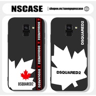 Samsung A8 2018 / A8 Plus / A8 + Case With DSQUARED Images | Samsung Phone Case Comprehensive camera Protection