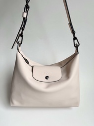 Longchamp 牛皮 Hobo bag 單肩包