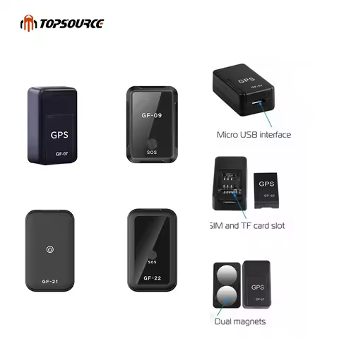 TOPSOURCE Wireless Mini GPS Tracker GF-07 GF-09 GF-21 GF-22 Magnetic Mount Car Motorcycle Real Time