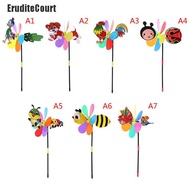EruditeCourt~ Colorful Cartoon Animal Windmill Wind Spinner Home Garden Yard Outdoor Decor