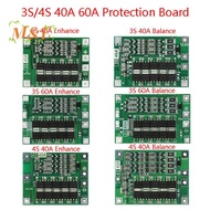 [MELL] 3S 4S 40A 60A Li-ion  Charger Protection Board 18650 BMS For Drill Motor 11.1V 12.6V/14.8V 16