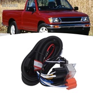 soyoung H4 Headlight Relay Harness Plug and Play for Tacoma 1988-1995 with H6054 H5054 7X6 LED Headl