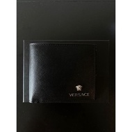 VERSACE Medusa-studded leather bi-fold wallet