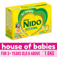 NIDO 3+ 1.6kg For Pre-Schoolers Above 3 Years Old Powdered Milk Drink