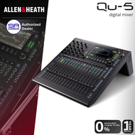 (ใช้โค้ดลดอีก10%) ALLEN & HEATH Qu-5 Digital Mixer มิกซ์ดิจิตอล รองรับสูงสุด 38-In/24-Out 17 fader ห
