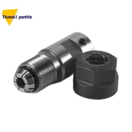 Er11 5Mm Motor Shaft Collet Chuck Spindle Extension Rod Inner + Er11 Spring Collet For Cnc Milling M