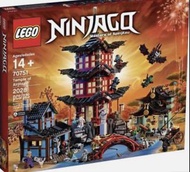 🌈LEGO 70751 NINJAGO master of Spinjitzu旋風忍者神廟 70751 （ 新、未玩過、包未開、有說明書、有貼紙、全部14包，其中兩包2號）