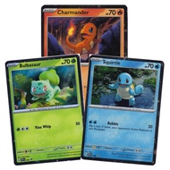 [Pokemon] Bulbasaur Charmander Squirtle Starter 151 Black Star English Promo Singles Card SVP046 SVP