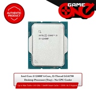 Intel Core i5 12400F 6-Core, 12-Thread LGA 1700 Desktop Processor (Tray) - No CPU Cooler