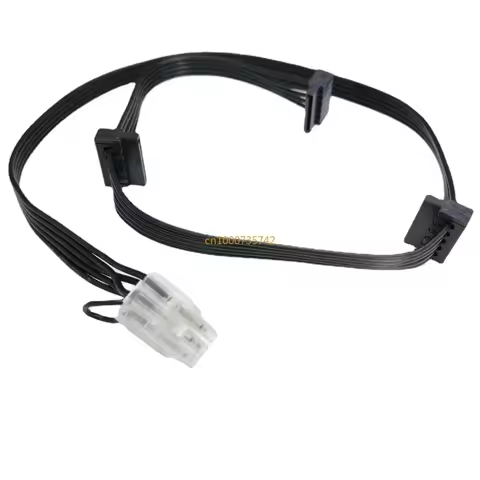 9Pin to 3 Port SATA HDD CD-DVD DVD Power Supply Cable For Super Flower LEADEX G550 G650 G750 G1000 G