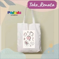 Pasport Vintage Zipper TOTEBAG WOMEN'S TOTE BAG Toko_Renata