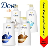 Dove Shampoo / Conditioner, 660ml-680ml