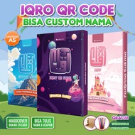 Iqro QR Code Al Qosbah Full Color Can Be Customized Name A5 Size