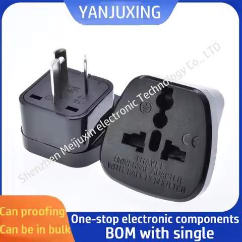 1pcs/lot SS-16 Australian plug adapter socket New Zealand adapter plug Chinese three-pin adapter soc