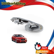 โลโก้ Logo Jaguar สี Chrome All Model Jaguar 2 4 ประตู ปี2000-2018 ขนาด 8x3.5x4 มีบริการเก็บเงินปลาย
