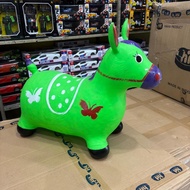 MAINAN ANIMAL JUMPING KUDA DUDUK KARET / MAINAN KUDA KARET / SAPI RUSA UNICORN JERAPAH