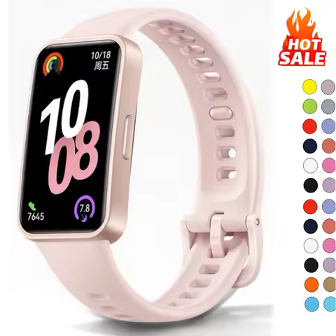 Strap For Huawei Band 8 9 10 Accessories Smart Watch Replacement watchband Silicone Original bracele