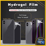 HONOR Magic 5 4 Pro VS X9b 5G  X9 5G X9A X8 X6aX7 X5 Plus Aurora Carbon Fiber Matte Hydrogel Back St
