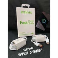 Infinix 2.4A 44W Fast Charging Data Cable Infinix Micro Usb Type C Type C Charger Cable