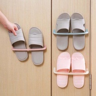 Wall-Mounted Foldable Shoe Rack Wall Space-Saving Slippers Shelf Household Simple Paste Type Shoe Storage Rack