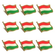 A Chile India New Zealand Hungary Flag Brooch Cross-Border Badge Metal High-End Badge Clothing Acces