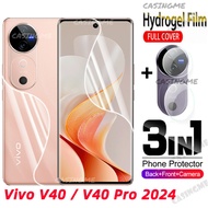Vivo V40 2024 V40Pro Hydrogel Film Full Cover Soft For Vivo V40 VivoV40 V40Pro 40V V 40 Pro V40Pro 5