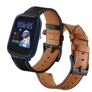 Watch Strap For Ice-Watch Ice Smart Junior Smart Watch Accessories Genuine Leather Bracelets For Ice