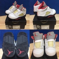 Air Jordan 5 Retro “Fire Red” 5c Toddler BB鞋