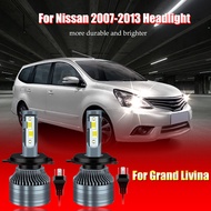 Cho Nissan Grand Livina (L10) H4 Đèn Pha Led Xe Ô Tô Đèn Pha Led Bóng đèn 2 cái 4300K 6000K Xpower r