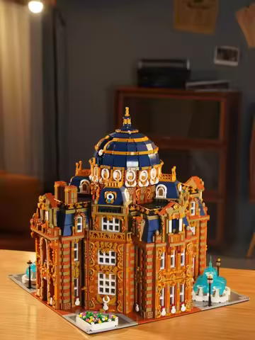MOC 33229 14133PCS Luxury Royal Planetarium Astronomy Tower 75969 Building Blocks Model Bricks Assem