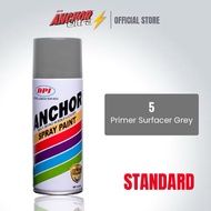 DPI Anchor Standard # 5 Primer Surfacer Grey 400ml Cat Sembur / Cat Sembur / Cat Asas / Putty