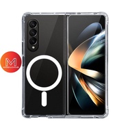 Samsung Z Fold4 Clear Mag Safe Magnetic Case Magnetic Z Fold 4