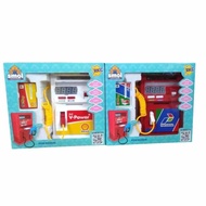 Mainan Anak Spbu Mini Rkc - Smol Play It Real Pom Bensin Lampu &amp; Suara