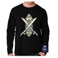 Dayak MOTIF Long-Sleeved BORNEO T-Shirt