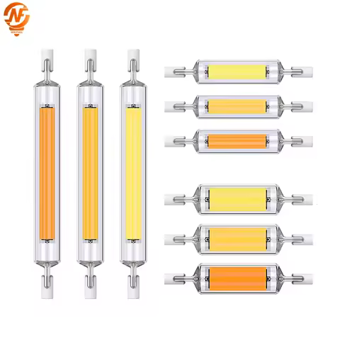 2-10pcs Superbright LED R7S COB Tube Bulb 78MM 118MM AC 110V 220V 230V Replace Halogen Lamp J78 J118