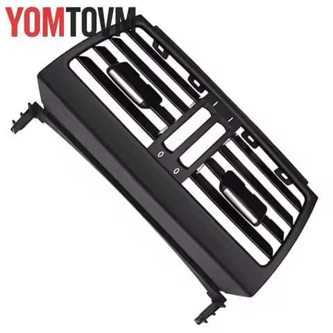 Rear AC Vent Outlet Grille Panel Black Rear Center Plastic for BMW X5 E70 3.0d 3.0sd 3.0si 3.5d 4.8i