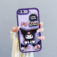 Case iPhone 7 Plus Kuromi Pacha Lovely Cartoon Soft Casing iPhone 11 13 14 15 11 Pro Max 13 Pro Max iPhone 7 8 Plus 6 6s  Plus Camera Protection Anti Fall Soft Back Phone Covers