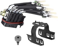 Fuel Injector Set, 8 Cylinder Petrol Fuel Injectors Compatible with 5.7L Truck Pickup Engine, FJ504 