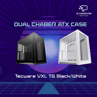 Tecware VXL TG Black White PC Computer Case Chassis