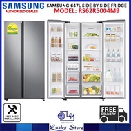 (Bulky) SAMSUNG RS62R5004M9 647L SIDE BY SIDE REFRIGERATOR, 2 TICKS, RS62R5004M9/SS