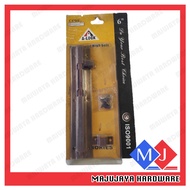 A LOCK A-LOCK 1AC DOOR BOLT 6" Selak Pintu Security Safety House Room Door Fence Shed Barrel Bolt La