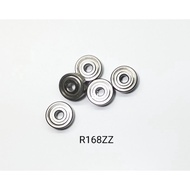 R168ZZ 6.35*9.525*3.175 (mm) Deep Groove Ball Bearing