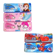 Magnetic Pencil Case 8A-12 + Contents